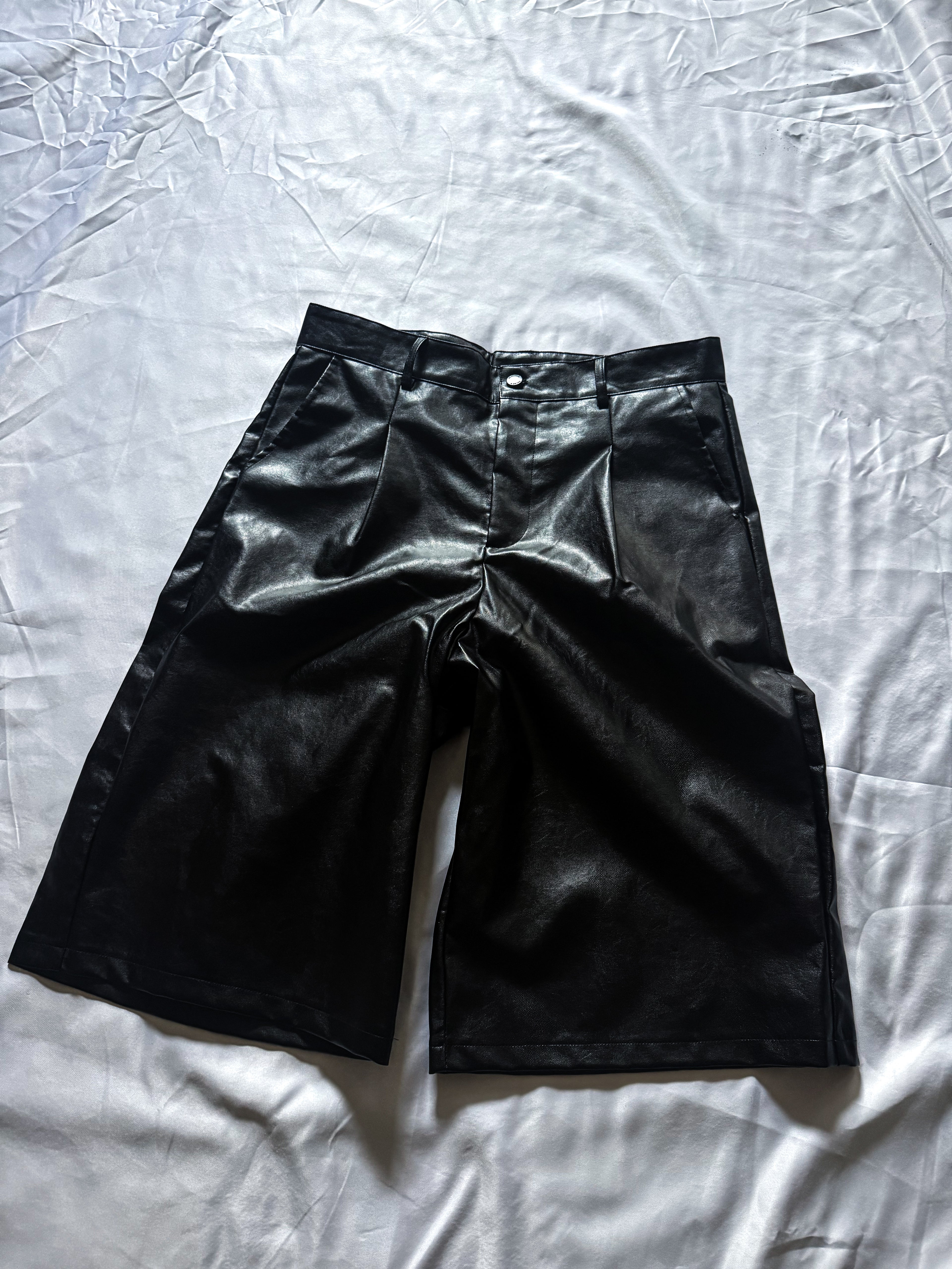 HG leather jorts