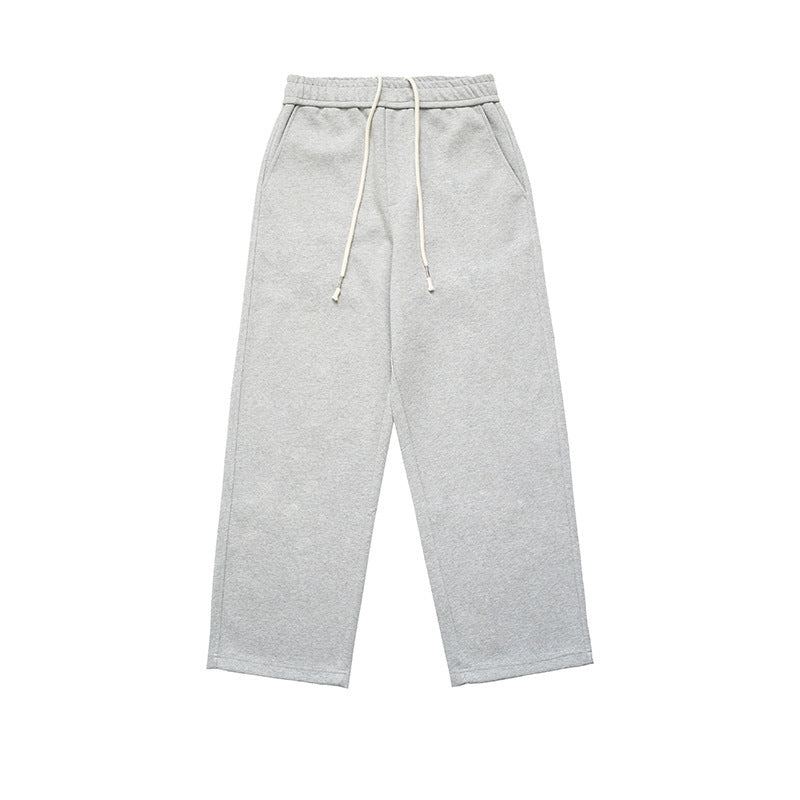 Comfortable Air Layer Loose Drape Knitted Sweatpants