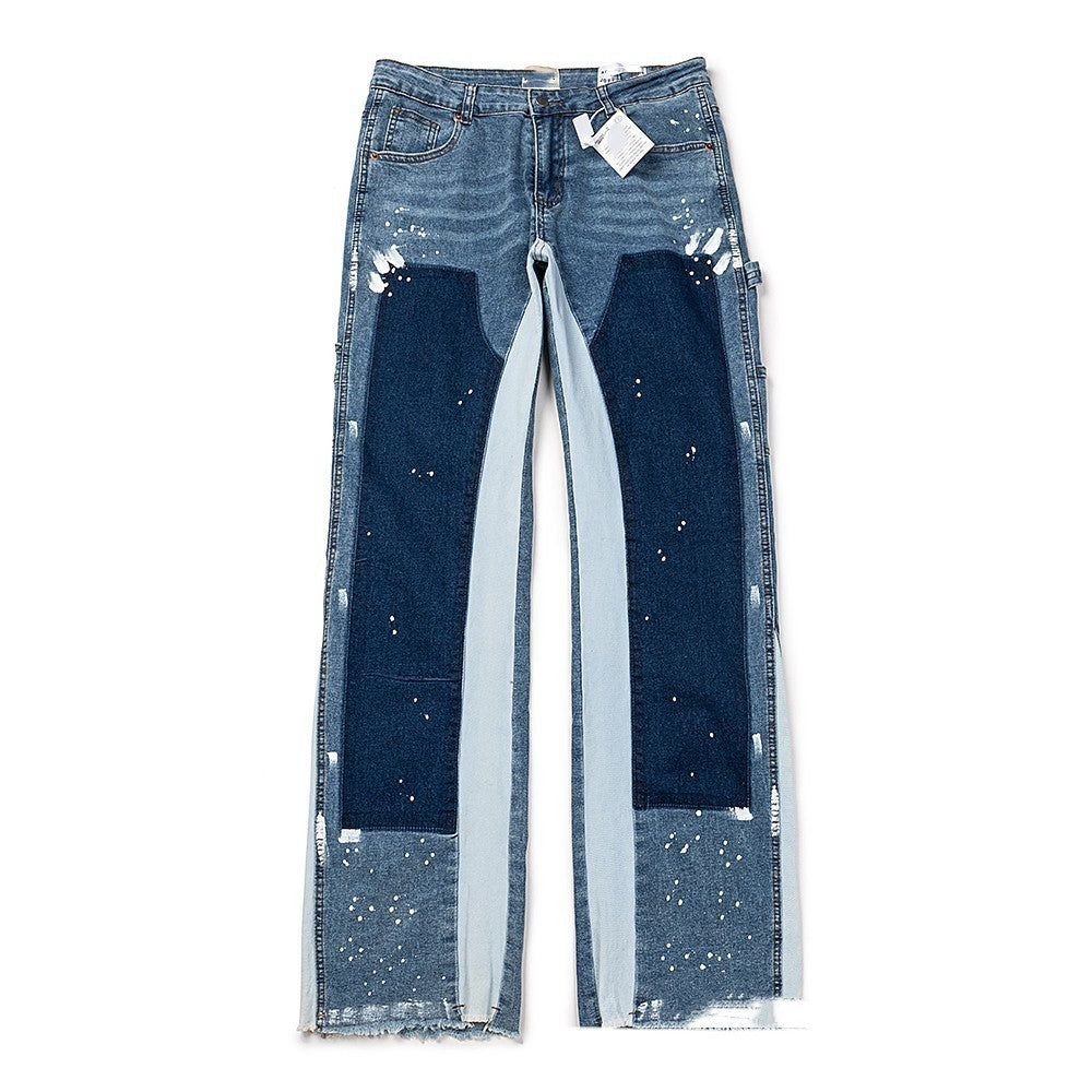 Wide leg denim collection