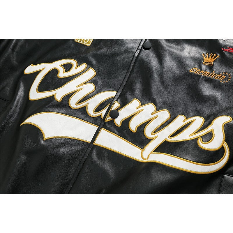 Leather Street Racing Jacket