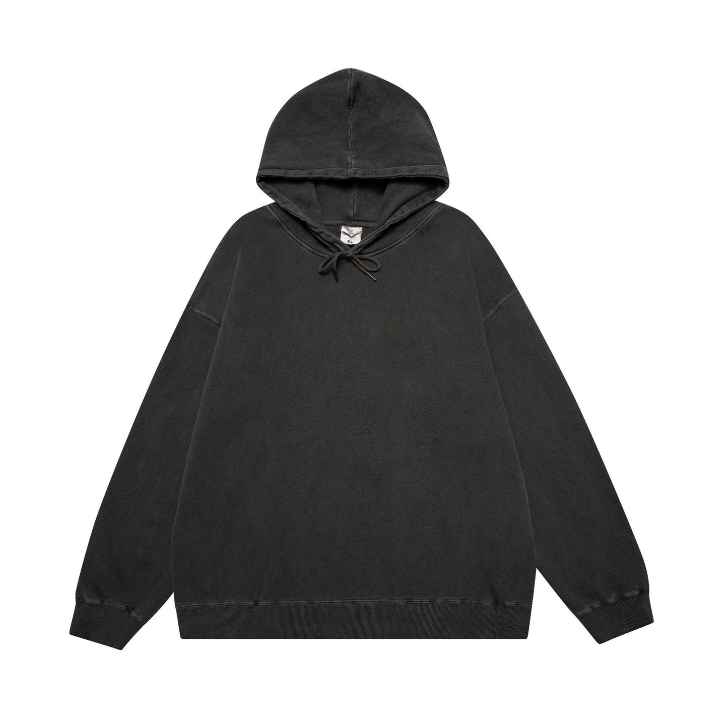 French Terry Cotton Hoodie