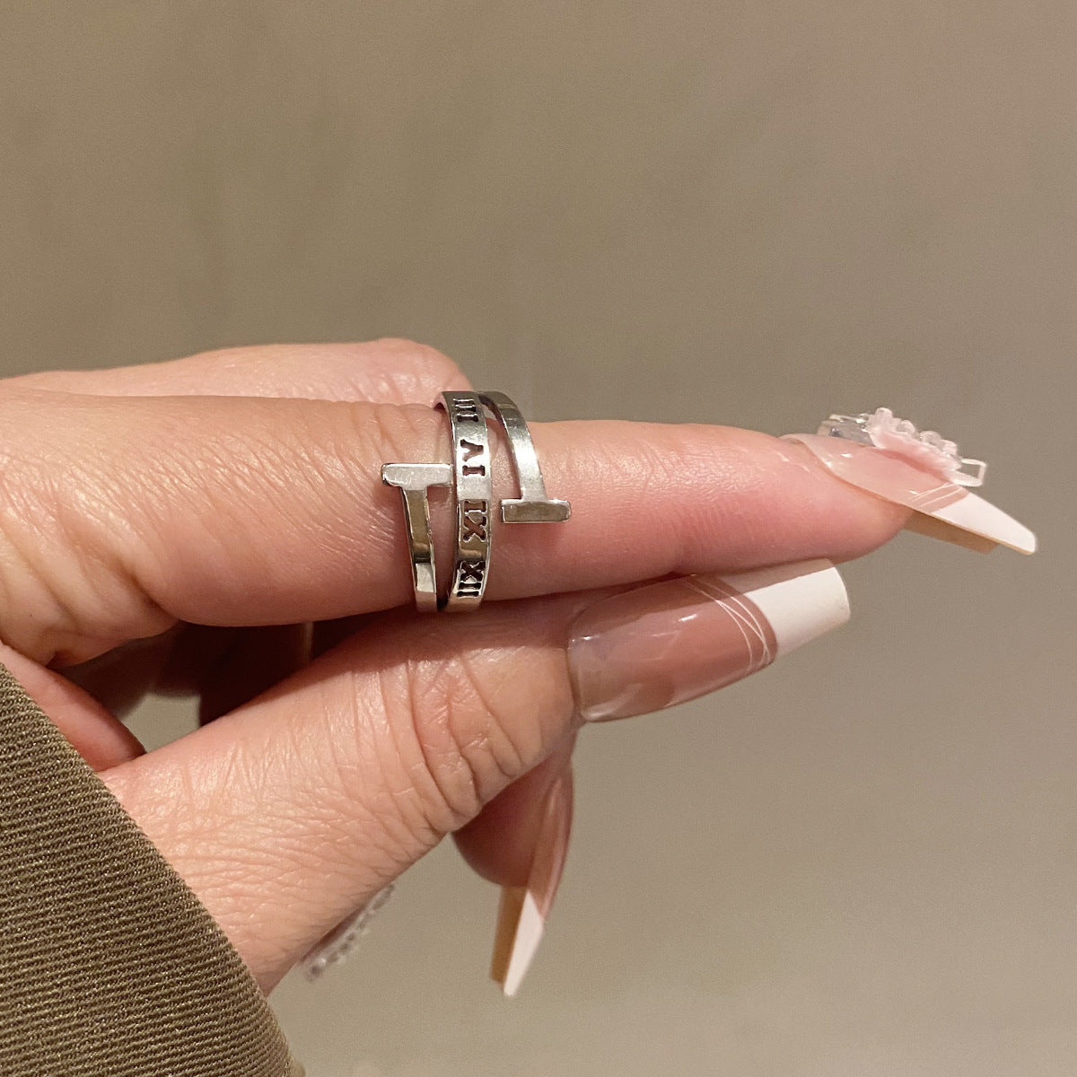 Luxury Irregular Opening rings