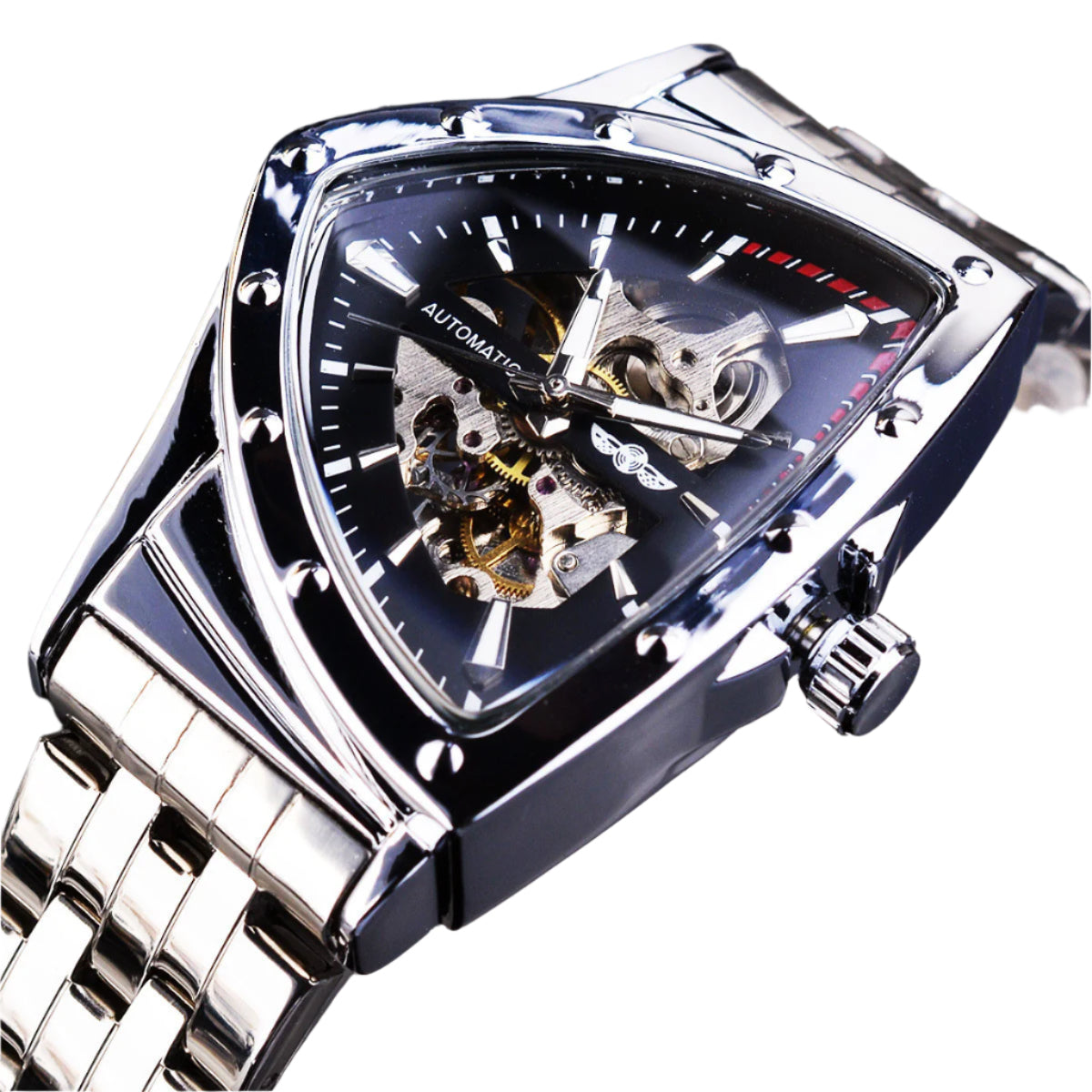 triangular automatic Watch