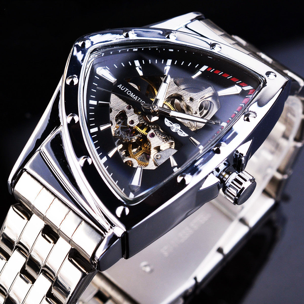 triangular automatic Watch