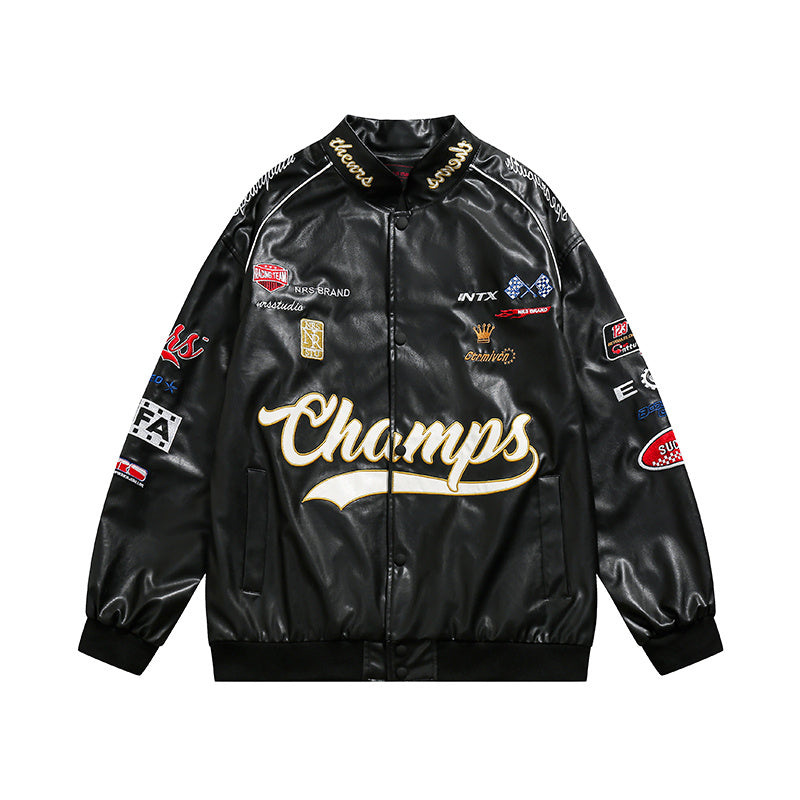 Leather Street Racing Jacket