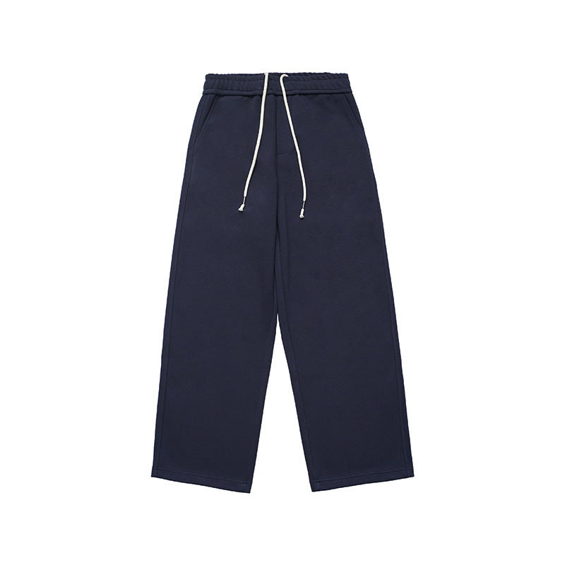 Comfortable Air Layer Loose Drape Knitted Sweatpants