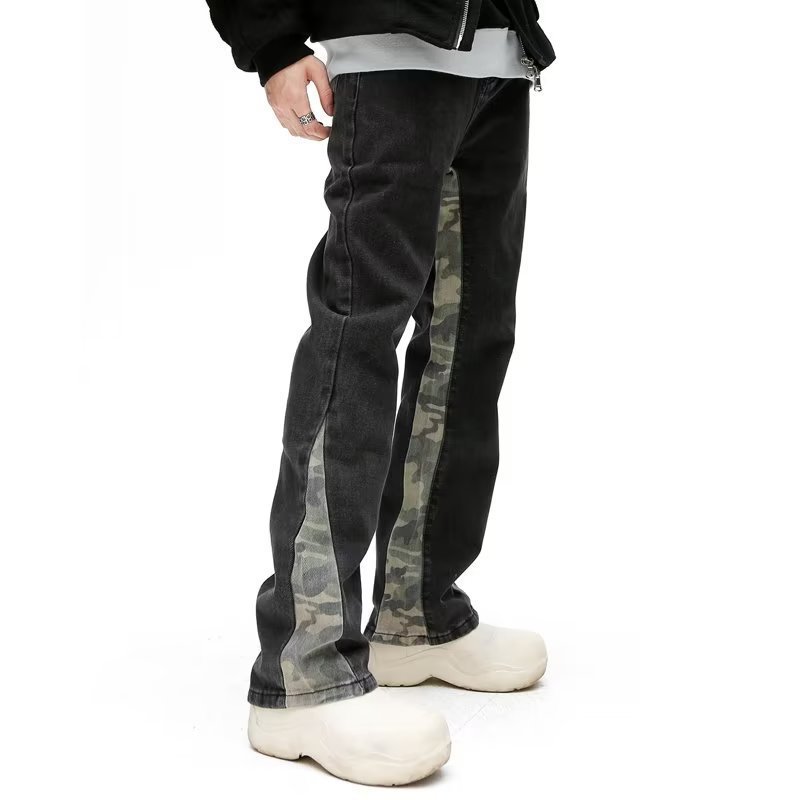 streetwear flared jeans