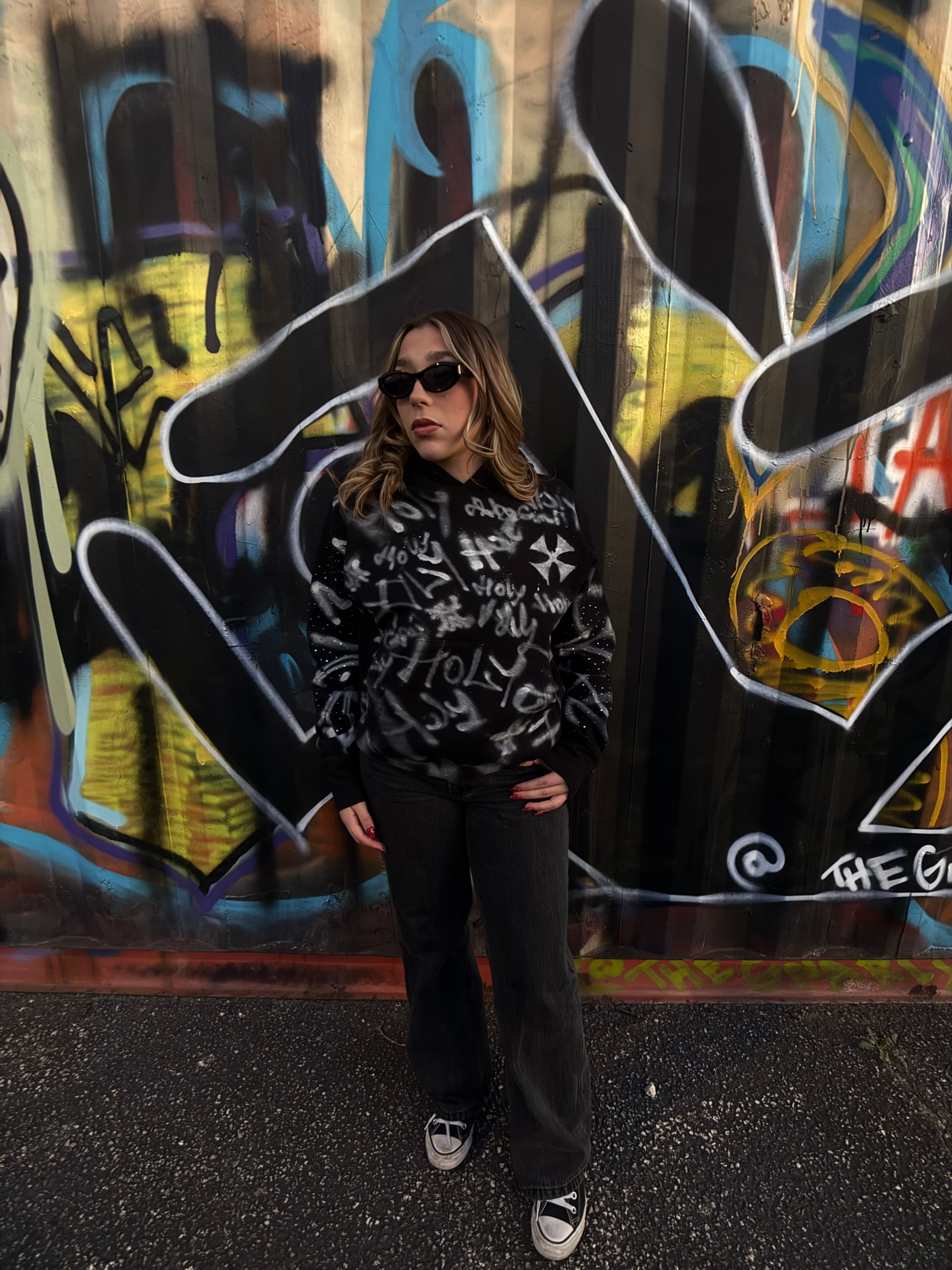 black phantom hoodie