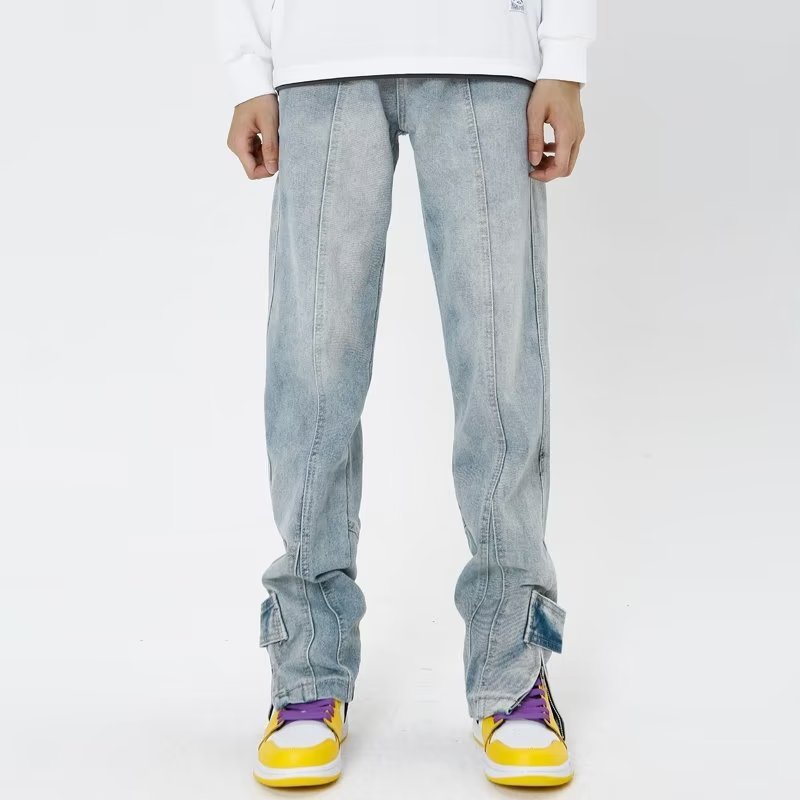 streetwear flared jeans