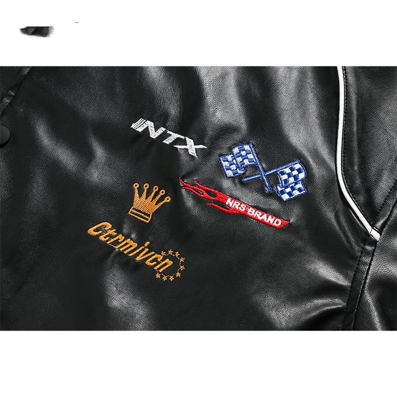 Leather Street Racing Jacket