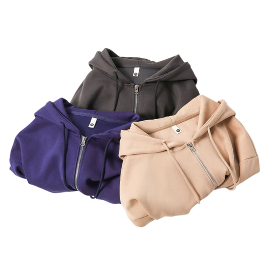 Hooded Zipper Jacket