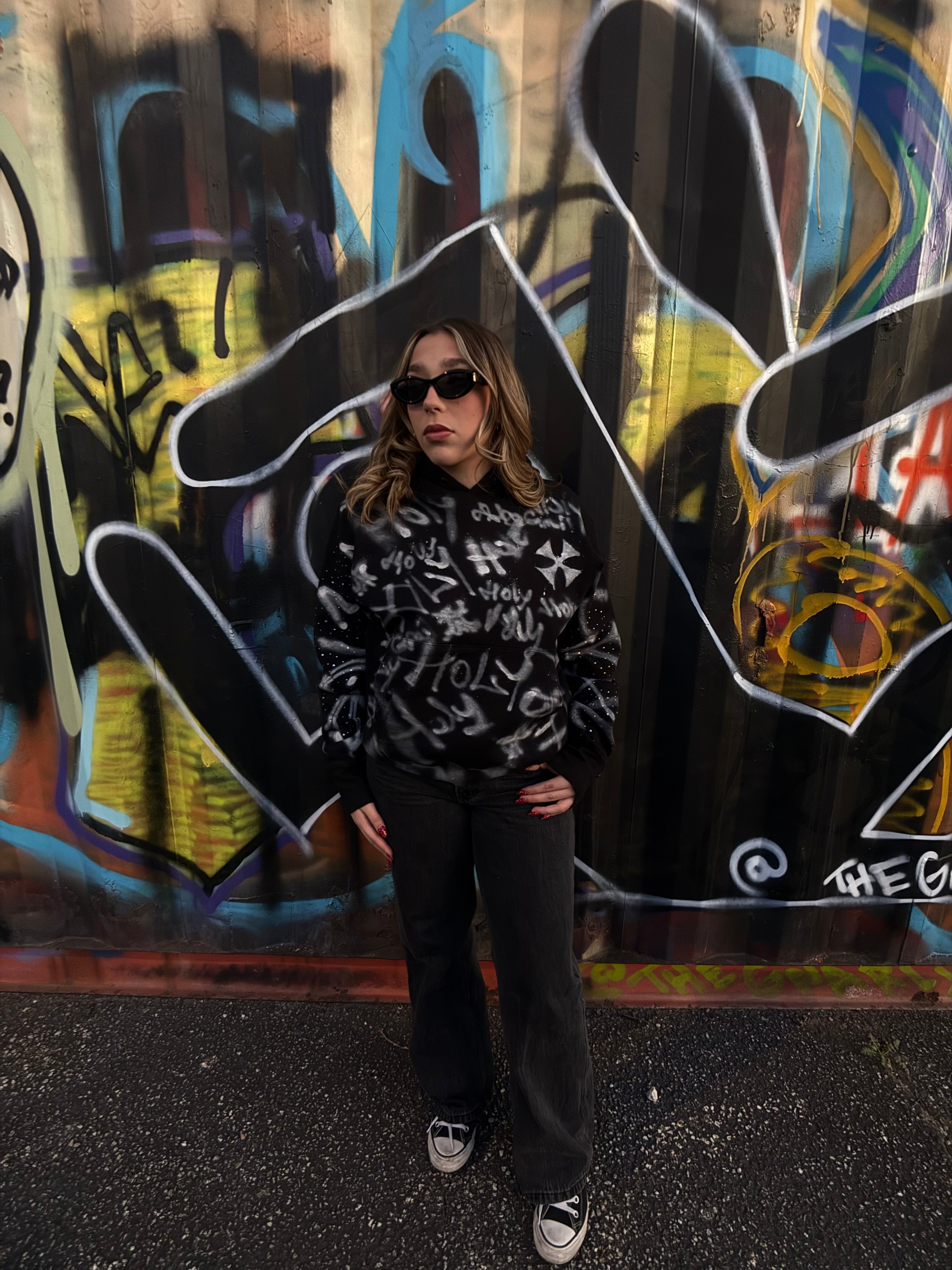 black phantom hoodie