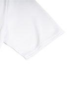 Contrast Lapel Collar Boxy T-Shirt