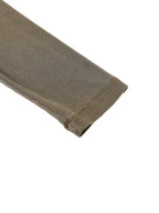 Dyed Washed Raglan Long Sleeve Slim T-Shirt