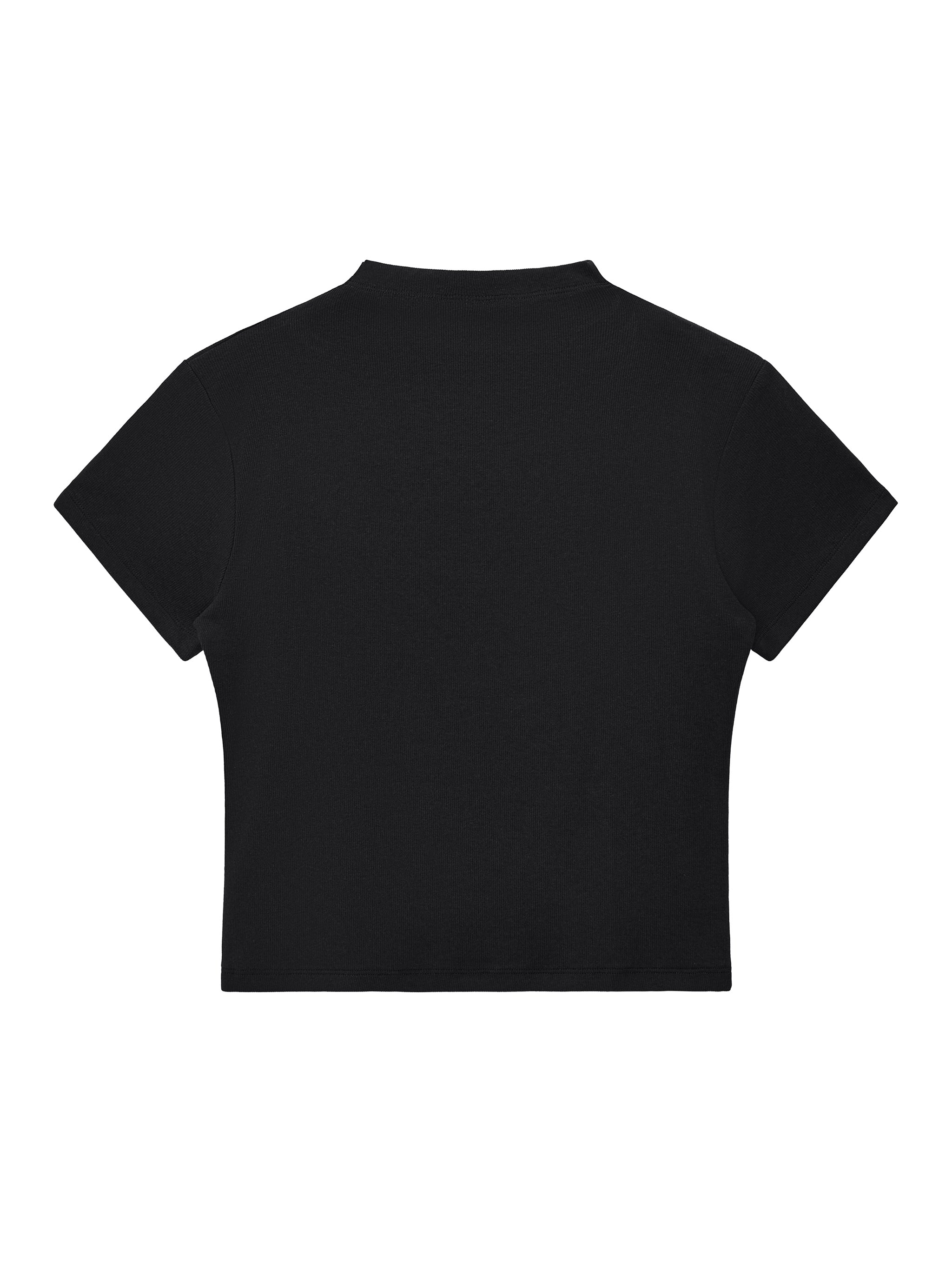 Essential Slim Fit Mock Neck T-Shirt