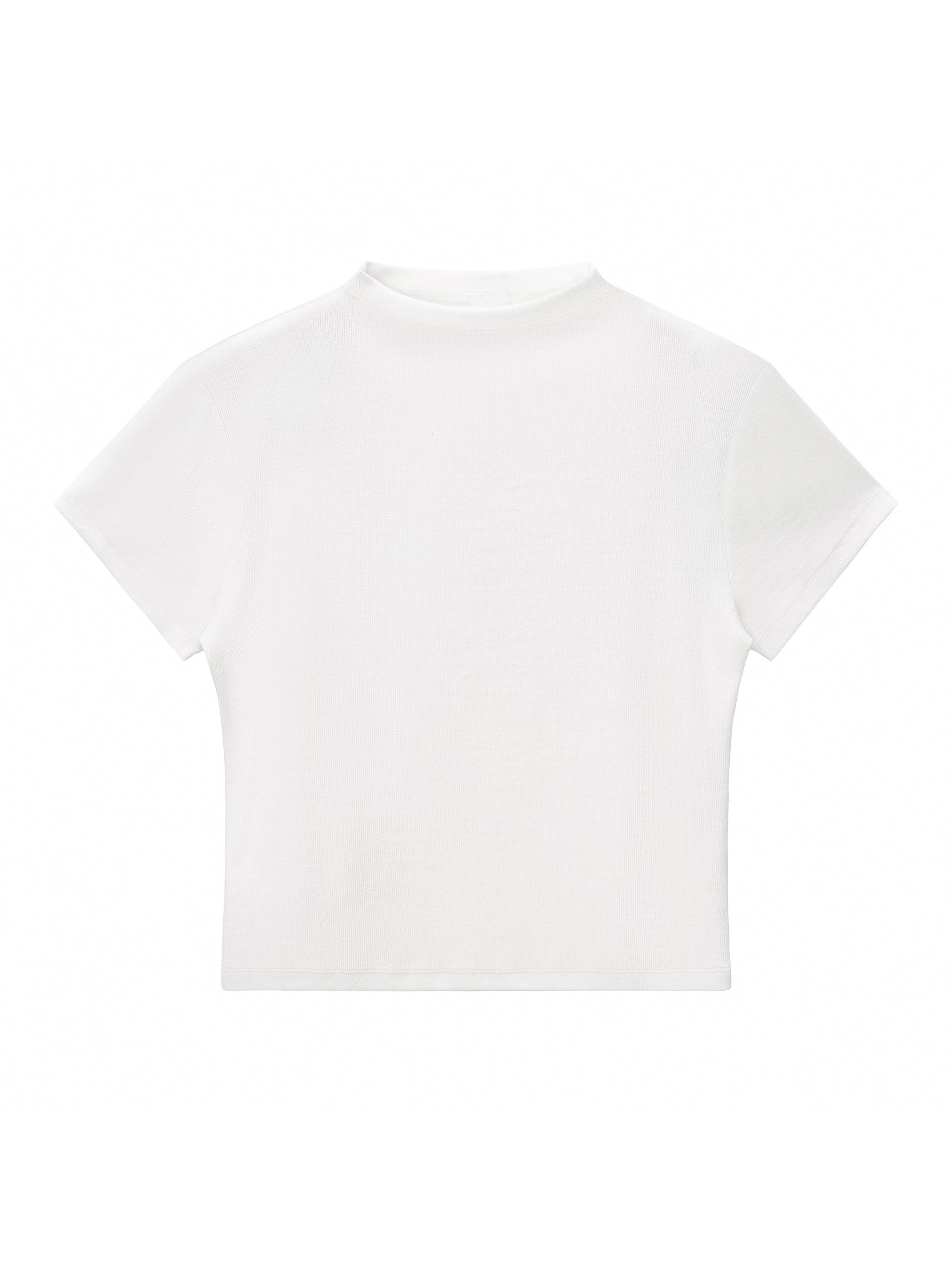 Essential Slim Fit Mock Neck T-Shirt
