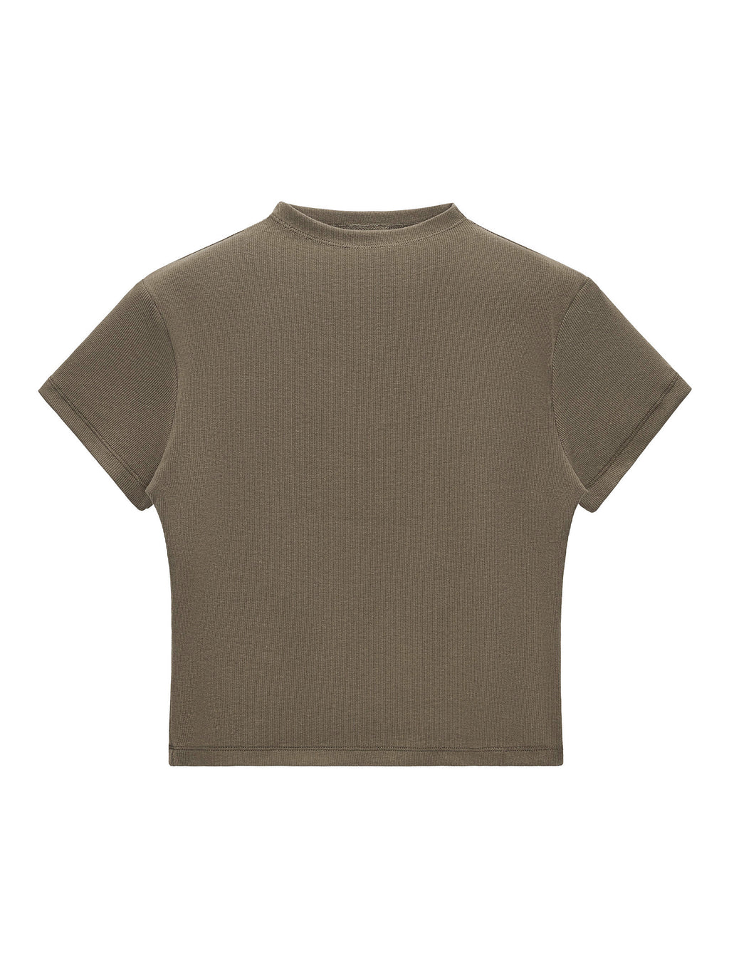 Essential Slim Fit Mock Neck T-Shirt