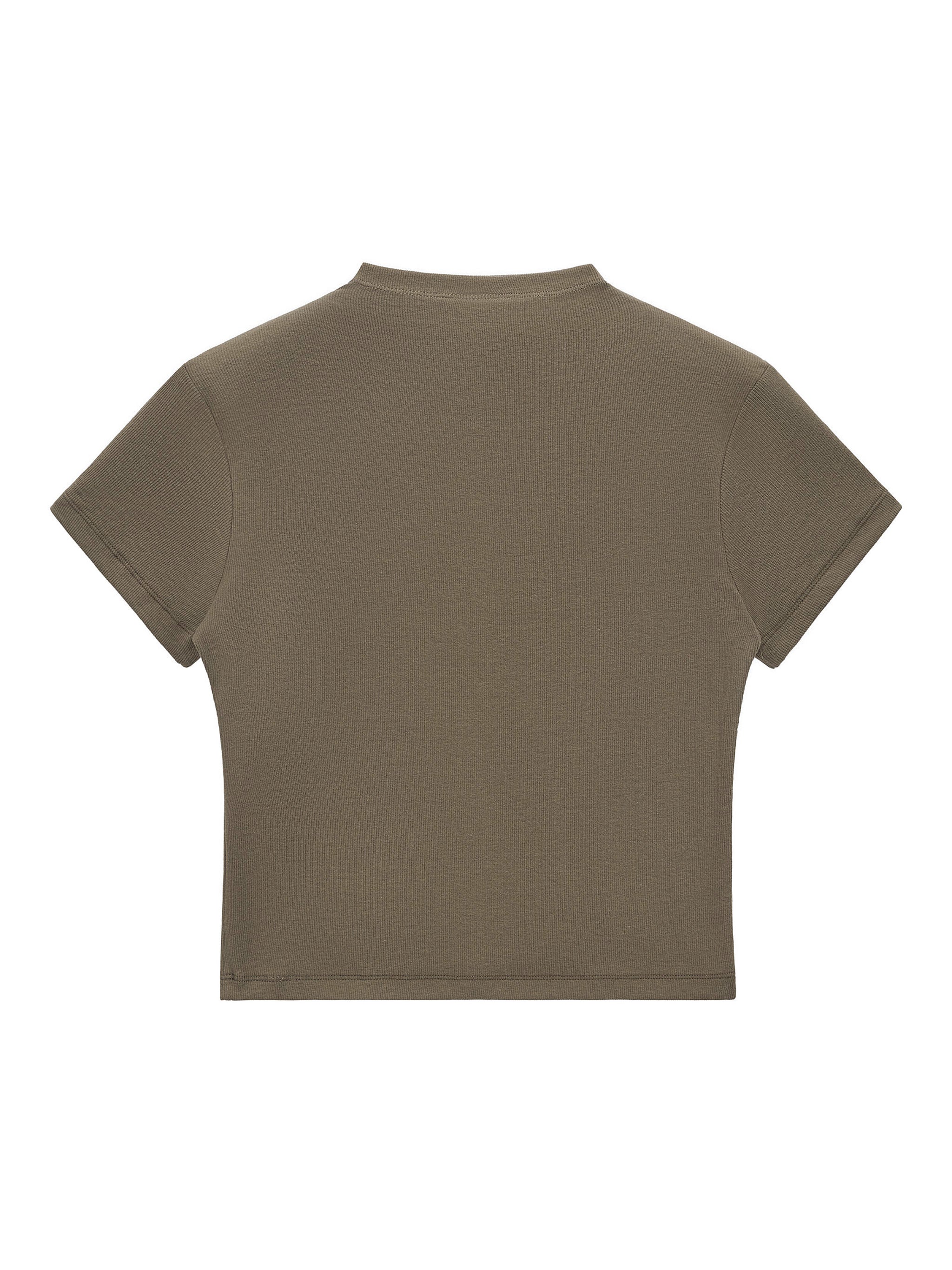 Essential Slim Fit Mock Neck T-Shirt