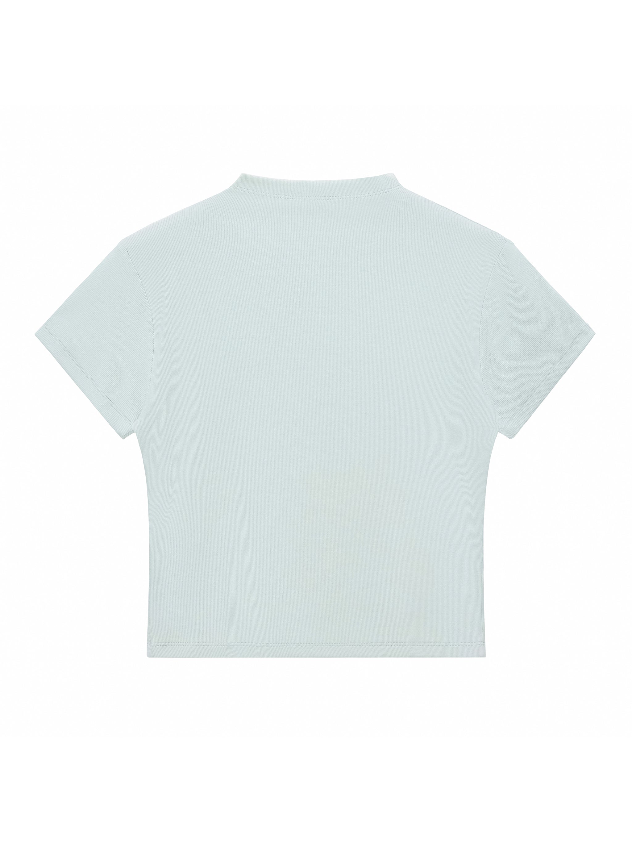 Essential Slim Fit Mock Neck T-Shirt