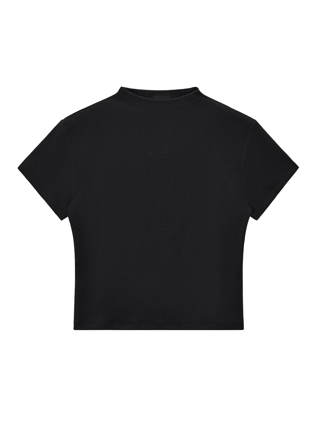 Essential Slim Fit Mock Neck T-Shirt