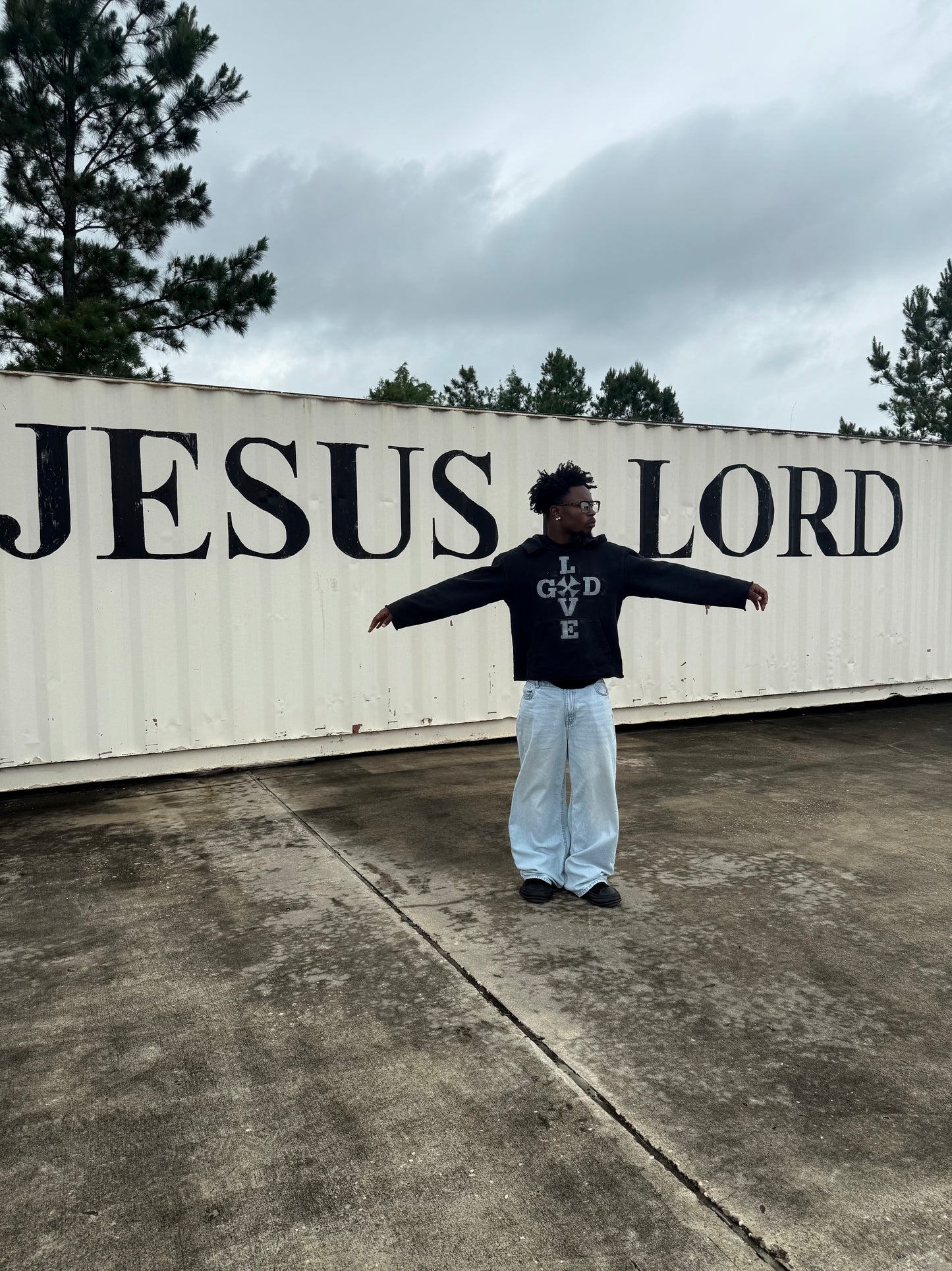 love god hoodie
