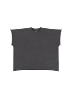Raw Edge Boxy Non-Shrink T-Shirt