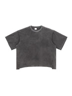 Raw Edge Snow Washed Boxy T-Shirt