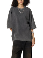 Raw Edge Snow Washed Boxy T-Shirt
