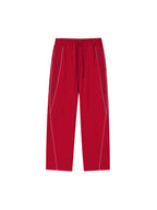 Reflection Striped Straight-Leg Sweatpants