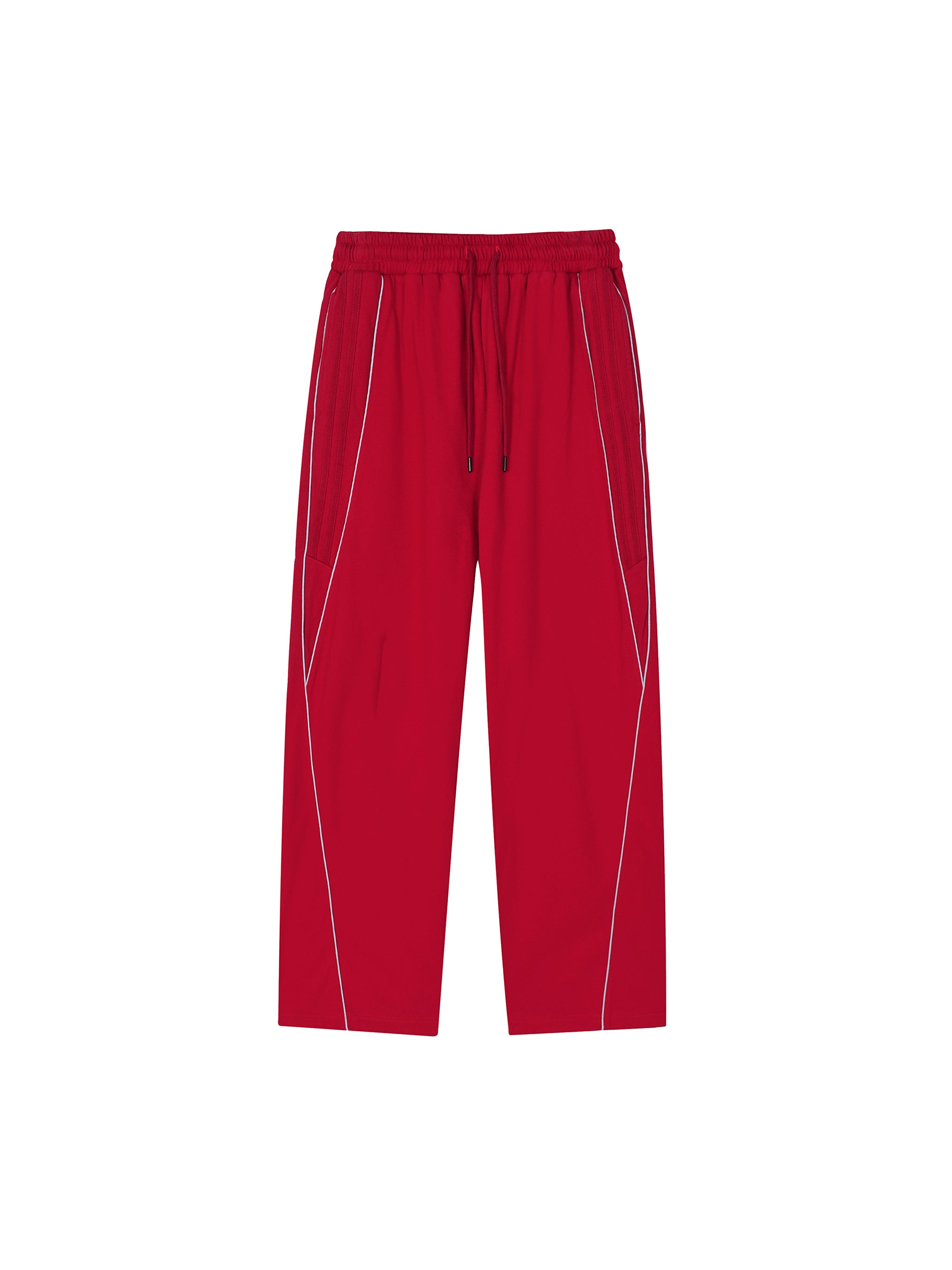 Reflection Striped Straight-Leg Sweatpants