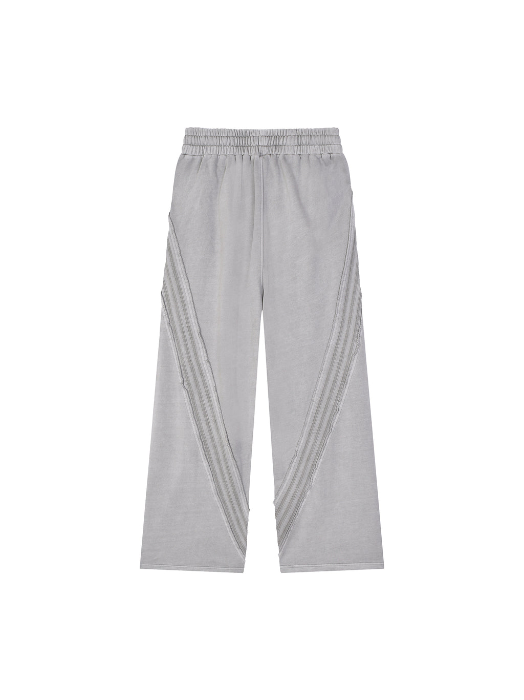 Snow Washed Tape Raw Edge Sweatpants