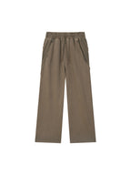 Snow Washed Tape Raw Edge Sweatpants