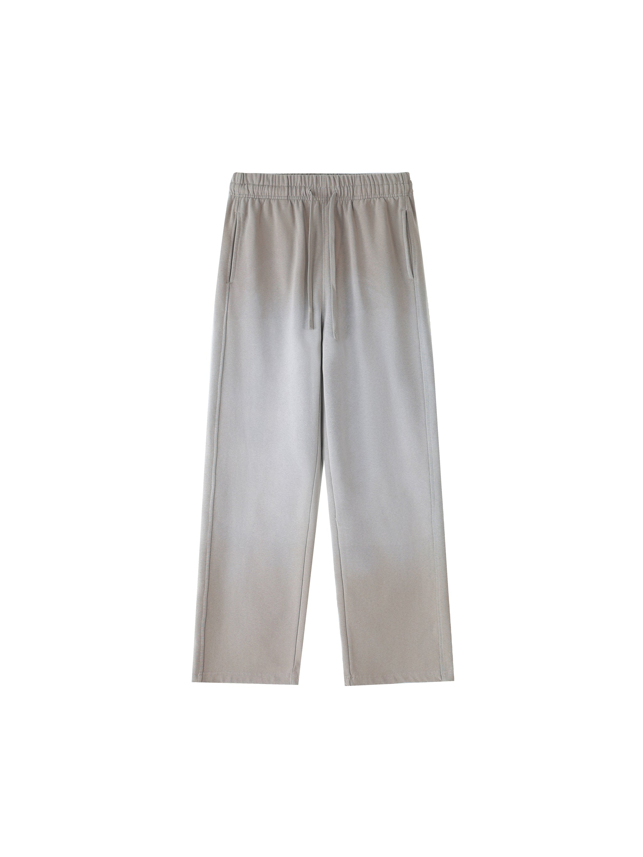 Vintage Washed Gradient Straight-Leg Sweatpants