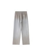 Vintage Washed Gradient Straight-Leg Sweatpants