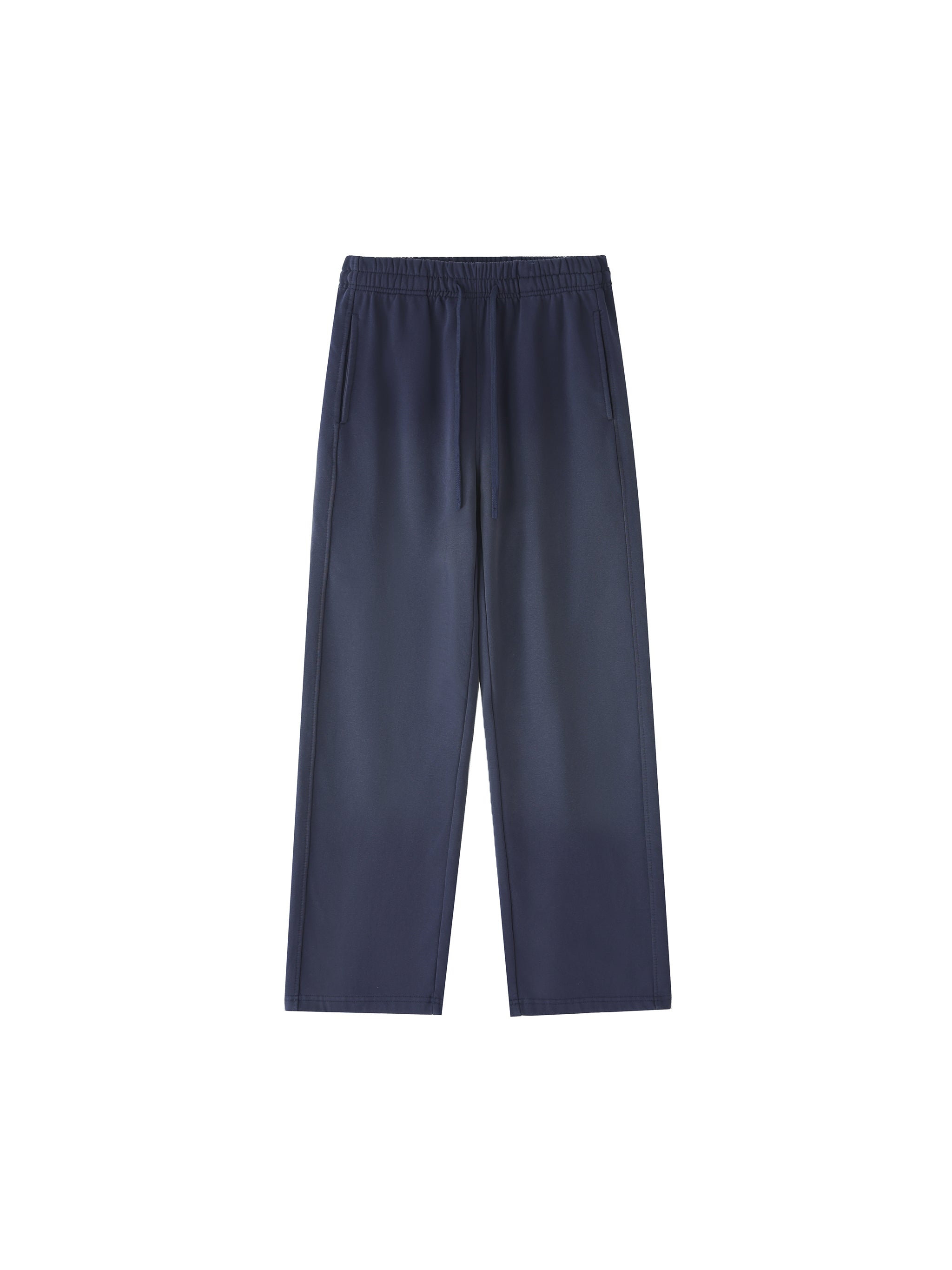 Vintage Washed Gradient Straight-Leg Sweatpants