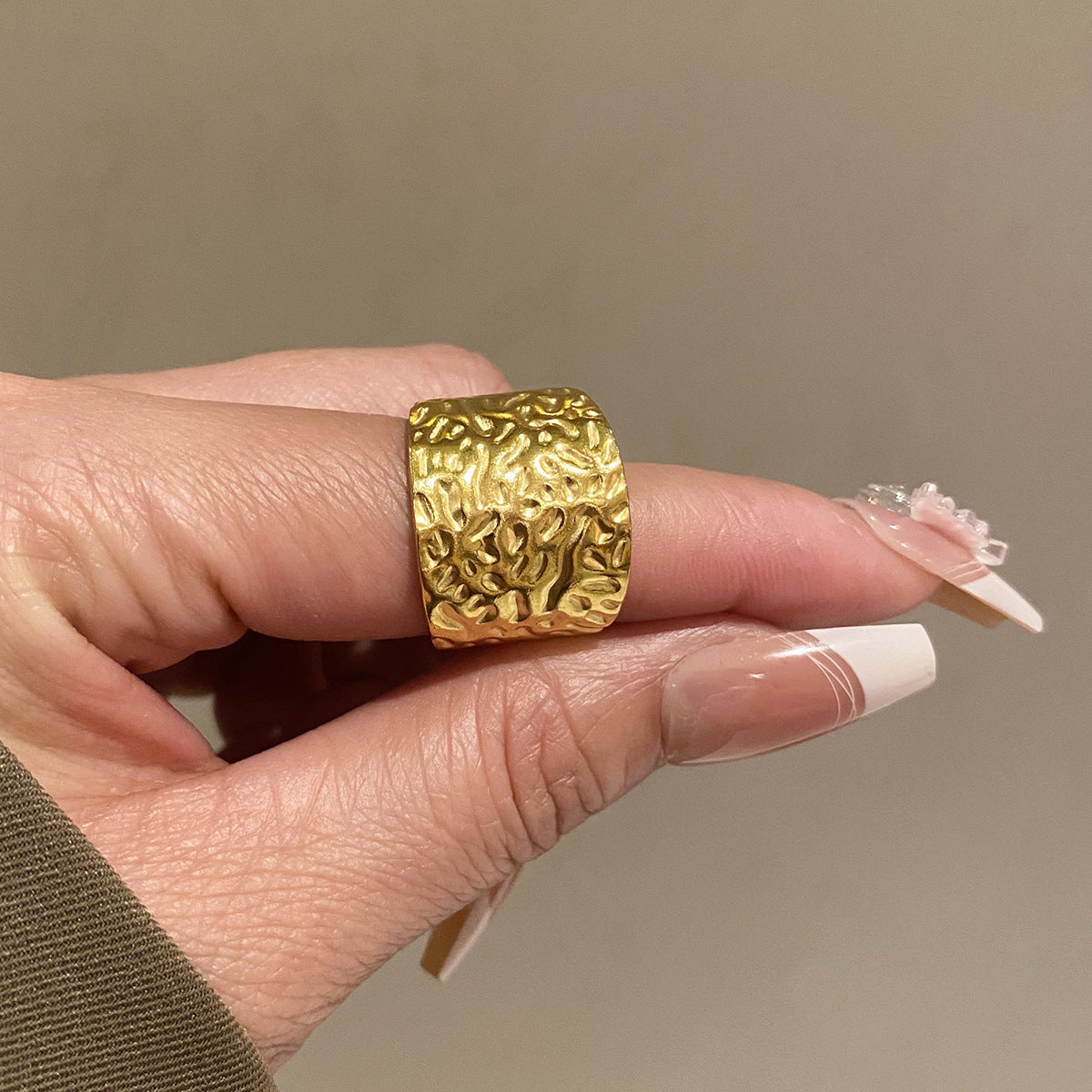 Luxury Irregular Opening rings