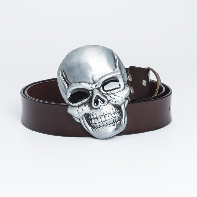 Retro Ghost Head belt