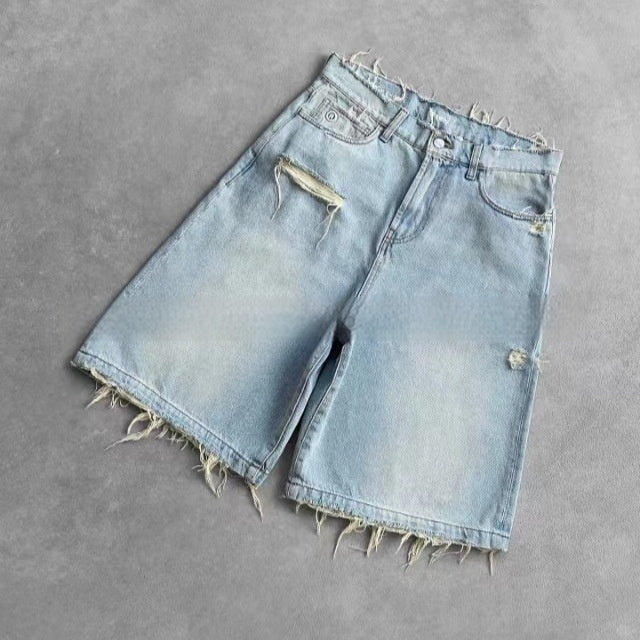 denim shorts