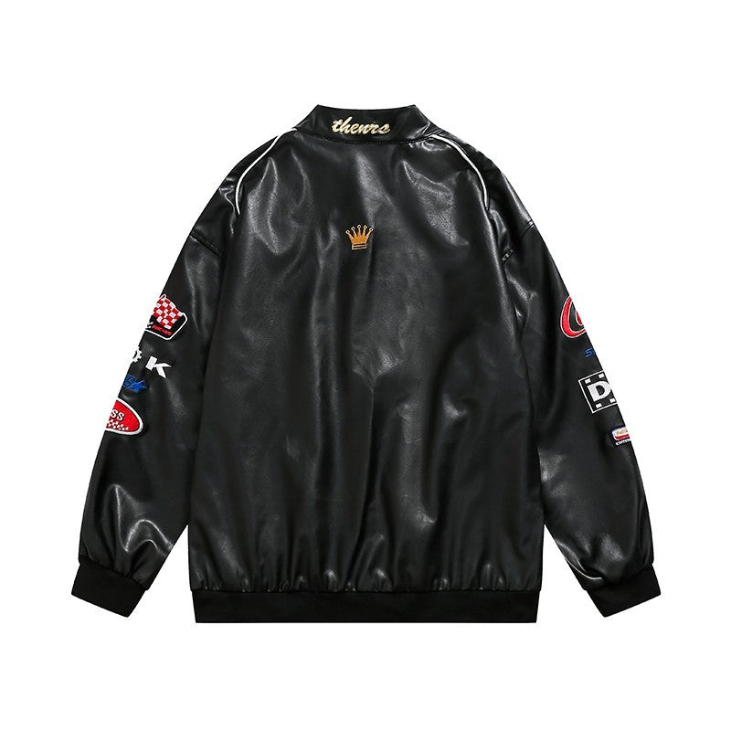 Leather Street Racing Jacket