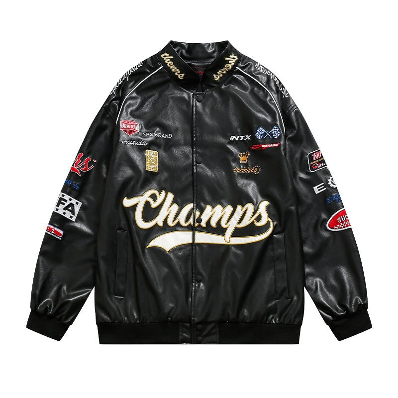 Leather Street Racing Jacket