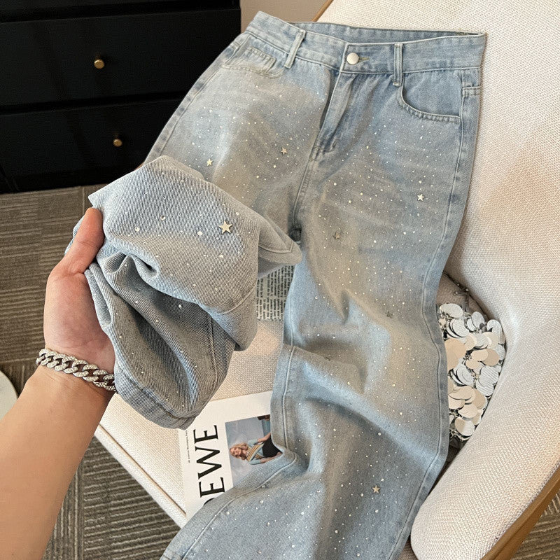 Wide Leg Denim jeans