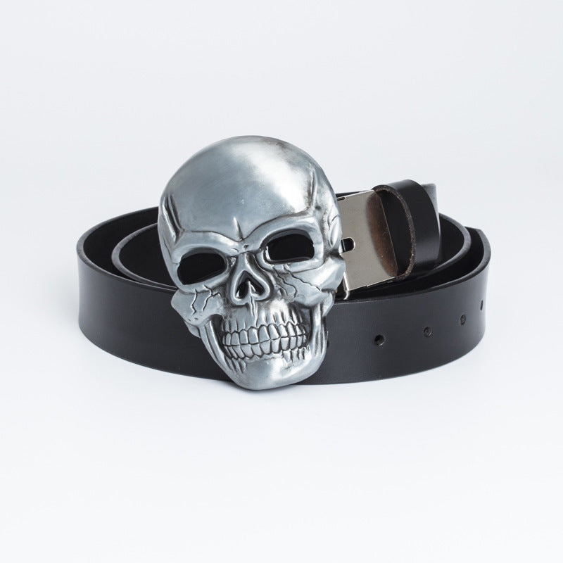 Retro Ghost Head belt