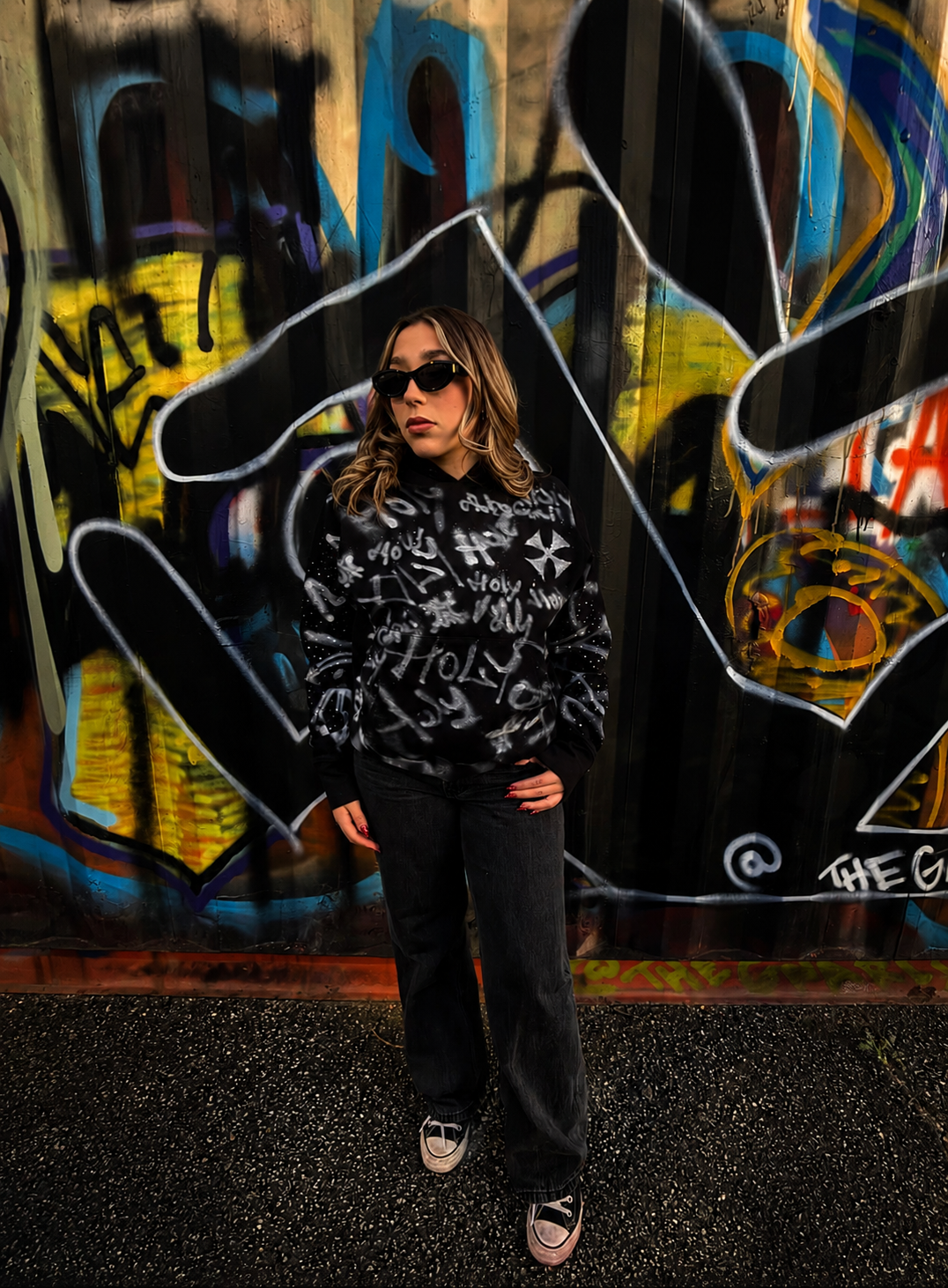 black phantom hoodie
